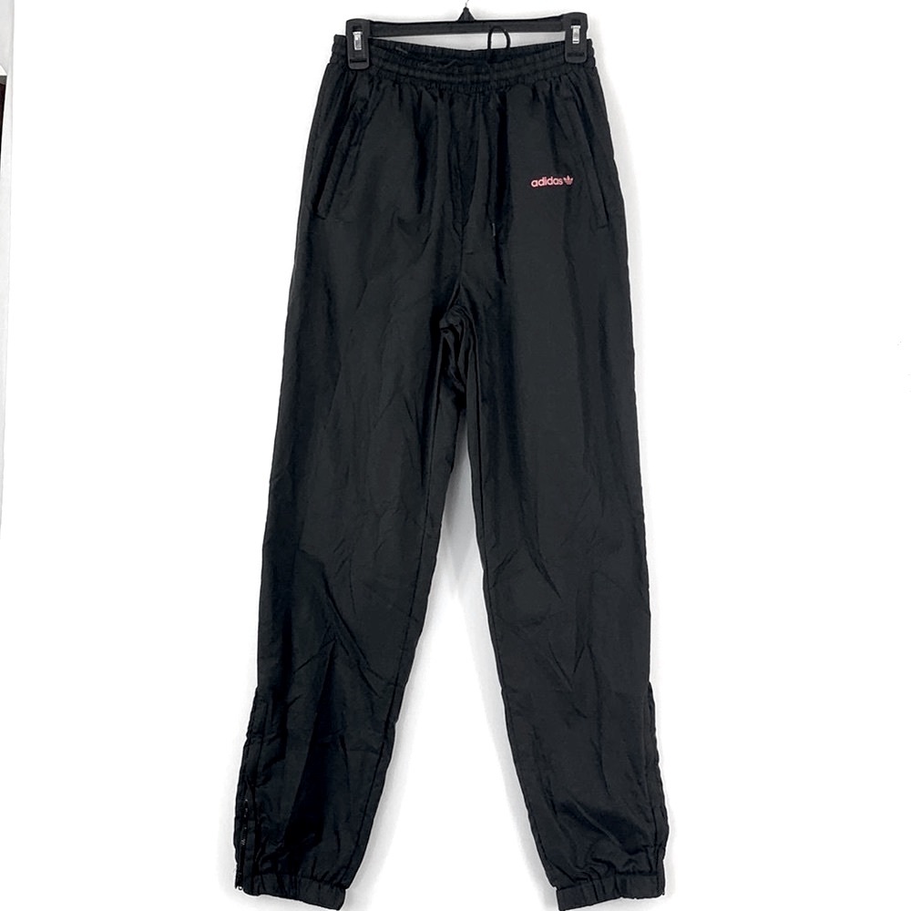 Vintage Men's Adidas Originals Track Pants Logo Black Size M